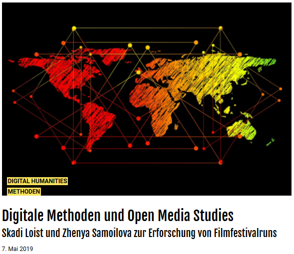 Blog entry on Film Circulation on the Festival Circuit and Open Media Studies